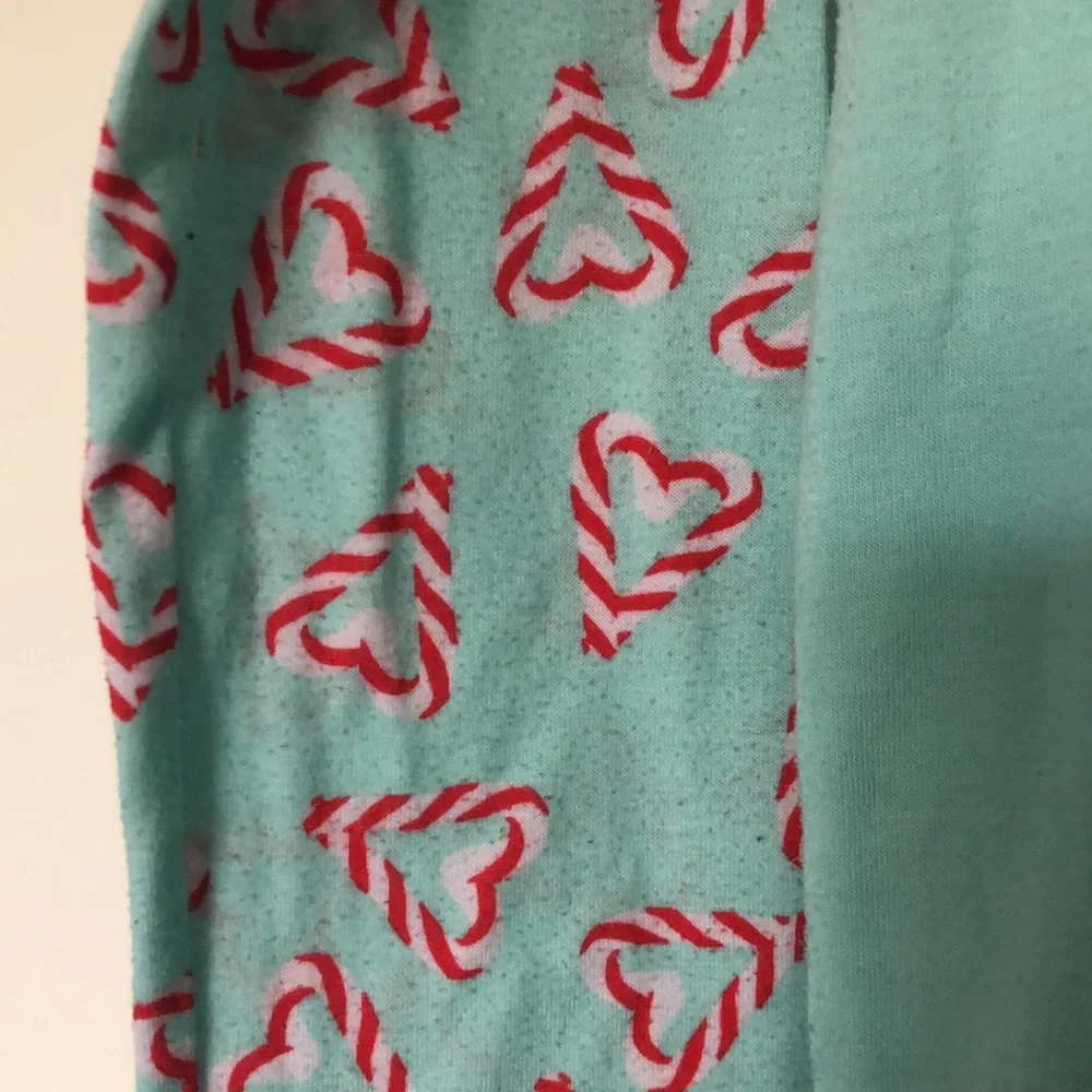 Justice Nightgown‎ Girls Size 8/10 Blue Candy Cane